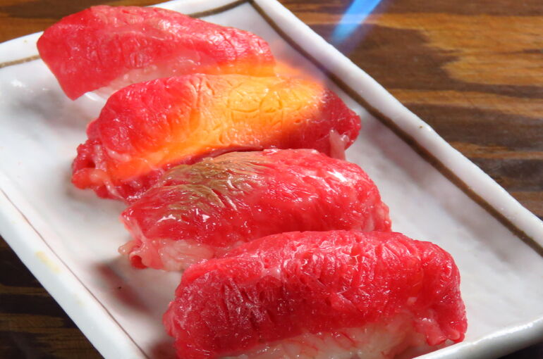 肉寿司(炙り)